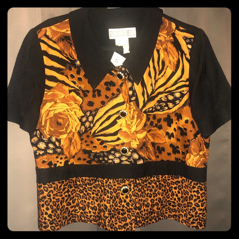 Pristine Vintage Leopard Top